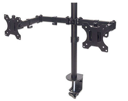 Manhattan Universal Dual Monitor Mount with