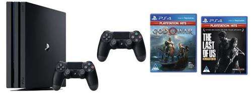 Sony PlayStation 4 PRO 1TB Gaming Console with 2