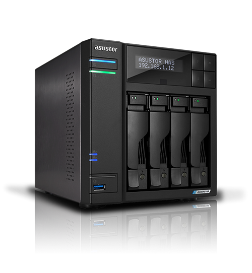 Asustor Lockerstor 4 Gen2 4 Bay NAS No Hard Drive - Quad-Core 10 nm Intel Celeron N5105 CPU - 31%...
