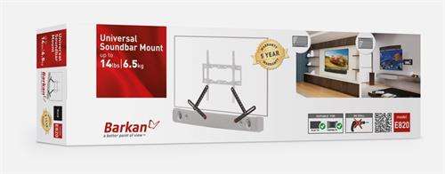 Barkan BRAE820B Sound Bar Wall Bracket