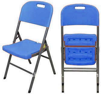 UniQue Steel Folding Chair size 430x450x835mm