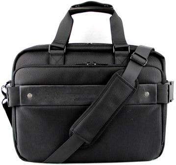 Macaroni Pelle 15.6" Soft Messenger Briefcase