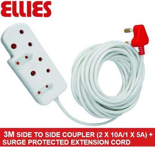 Ellies Side To Side Coupler 2 X 10A