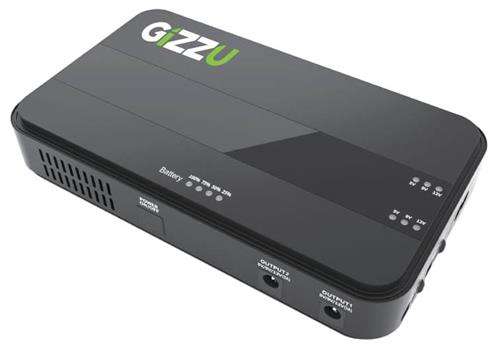 Gizzu GUDP36W Black 8800mAh Mini DC POE UPS