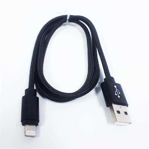 Geeko Braided Lightning Sync and Charge Cable for