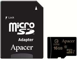 Apacer 16GB Class 10 MicroSD with Adapter