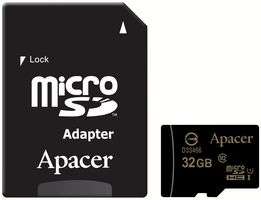 Apacer 32GB Class 10 MicroSD with Adapter