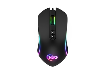 KWG Orion P1 RGB streaming lighting Unique lighting effects for gaming mouse 7 Keys for strategic...