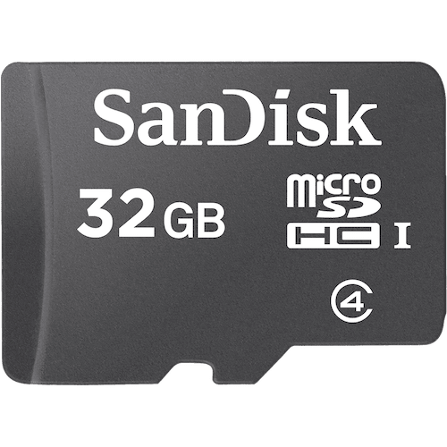 Sandisk 32GB Class 4 MicroSD Card
