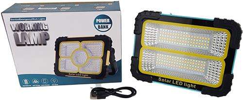 Solarix LED Solar Floodlamp 33w Portable