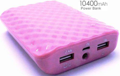 ifatel Power Bank 10400 MAh Capacity with Flash