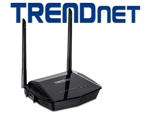 TrendNet N300 Wifi ADSL 2+ Modem Router with 4 x