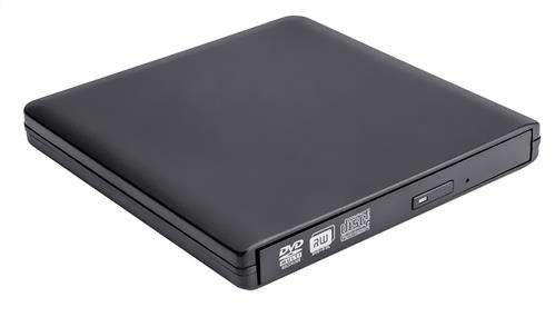 Unique External DVD Writer Black USB connection