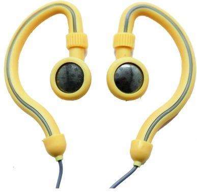 Geeko Innovate Hook On Ear Dynamic Stereo Earphones  Impedance: 32 Ohms @1Khz Frequency Respon...