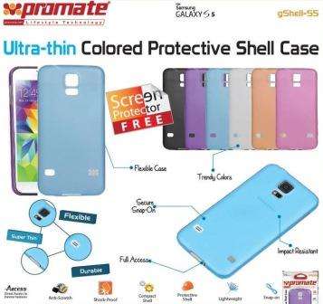 Promate Gshell S5 ,Ultra-thin Colored