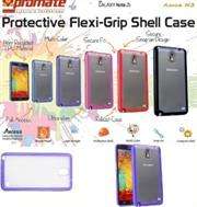 Promate Amos N3 Protective flexi-grip designed shell case for Samsung Note 3 Colour:Purple