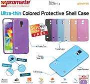 Promate Gshell S5 Ultra-thin Colored Protective Shell Case for Samsung Galaxy S5 Colour:Purple