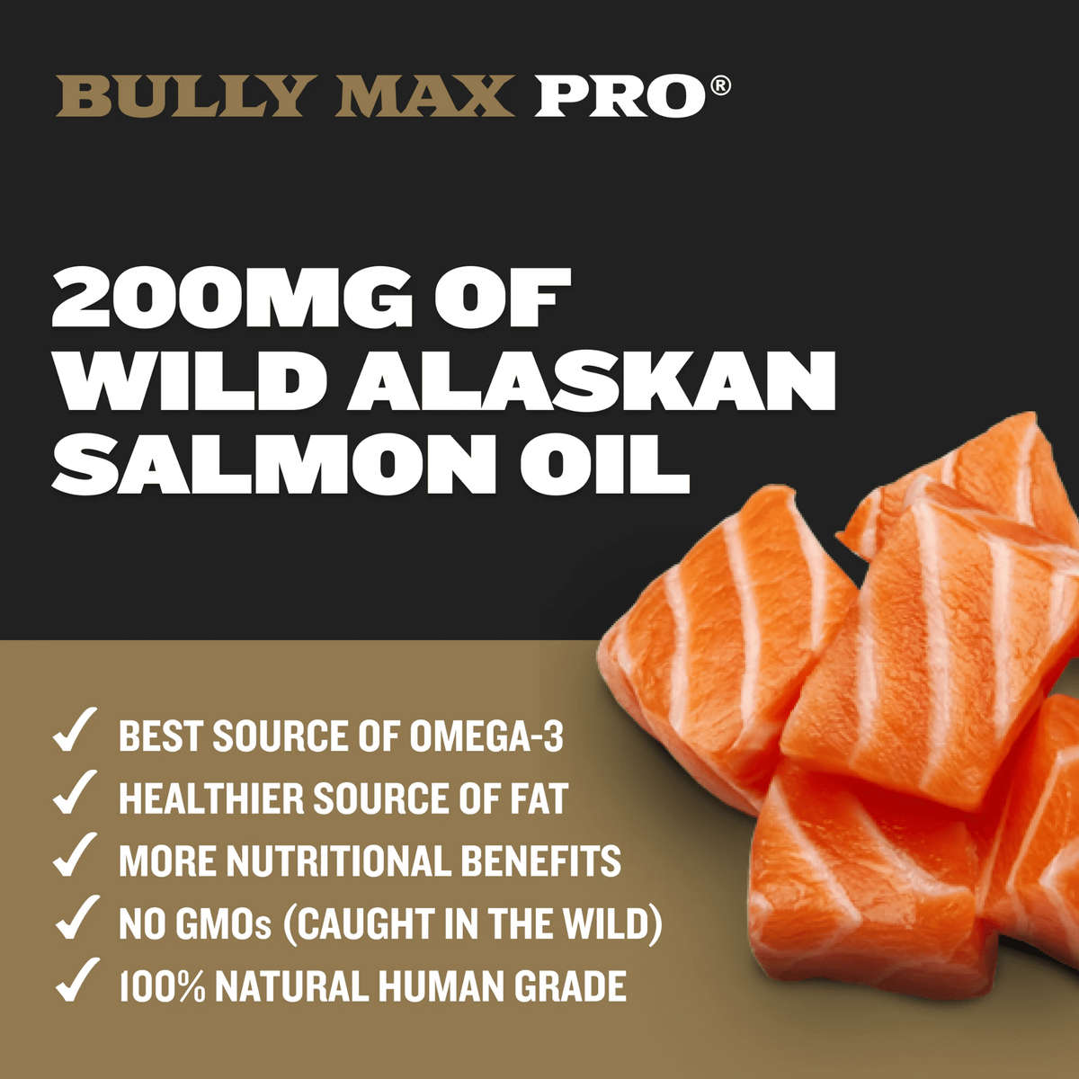 Bully Max PRO Series Power Chews for Muscle Gain 11-in-1 - 75 soft chews