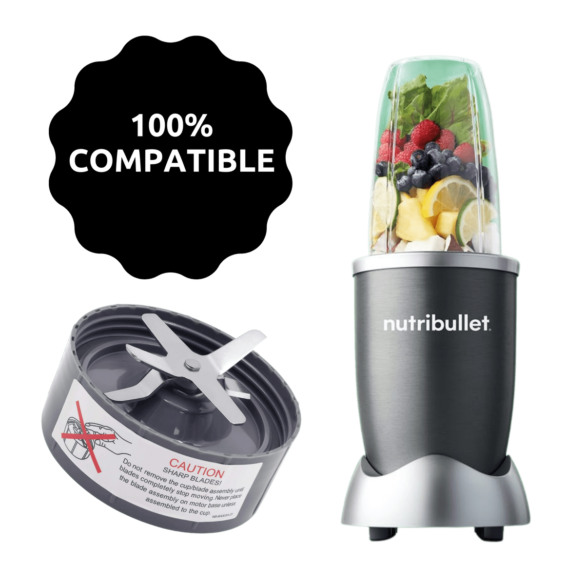 Nutribullet blade replacement compatible with 600w Nutribullet blender