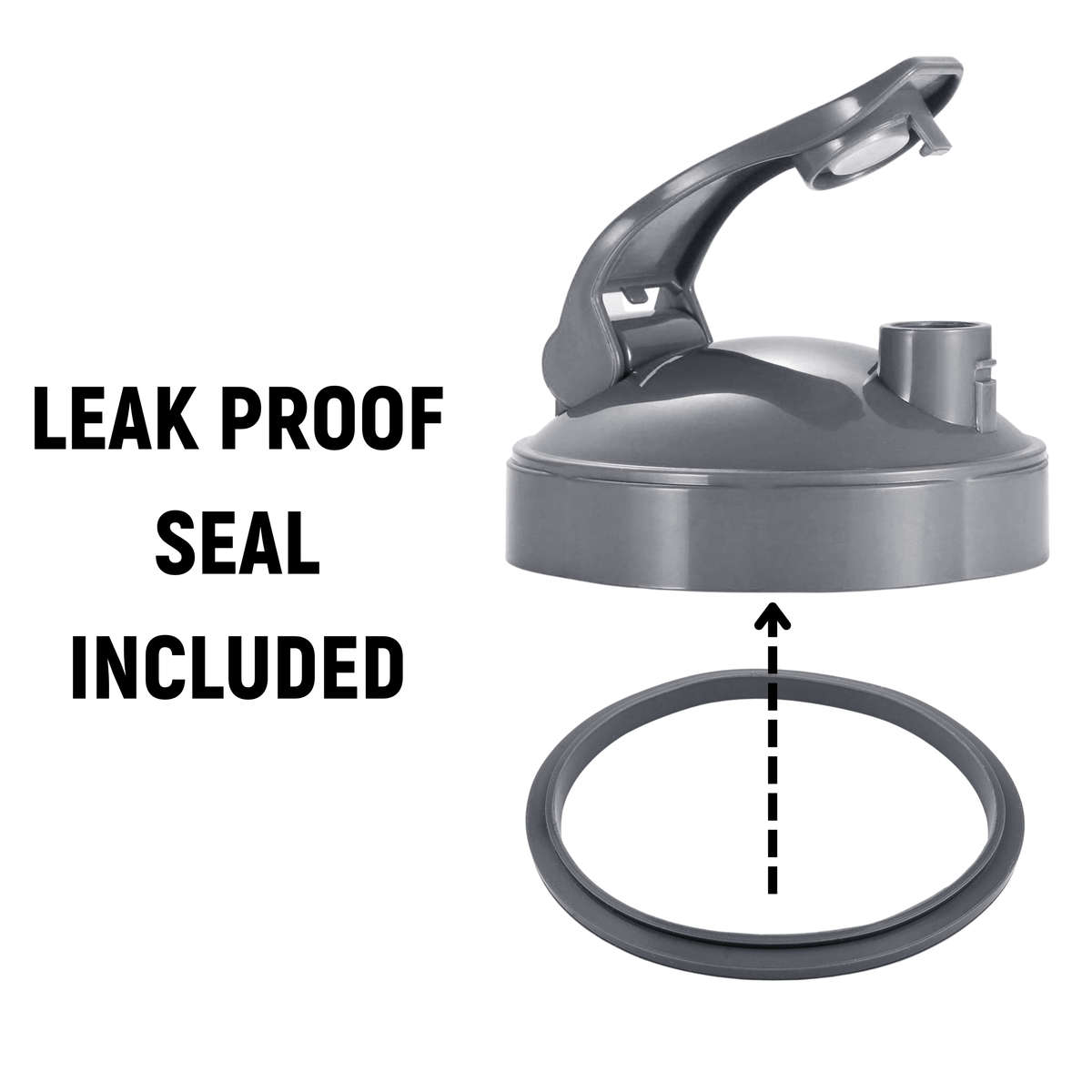 Replacement Nutribullet Cup - 945ml - with Flip Top To-Go Lid x 2