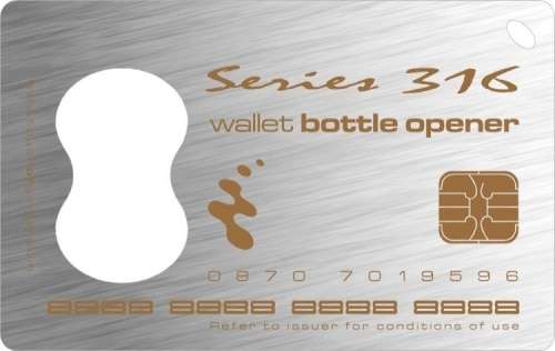 Wallet Bottle Opener