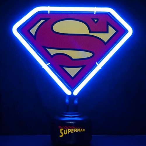 Superman Neon Sign