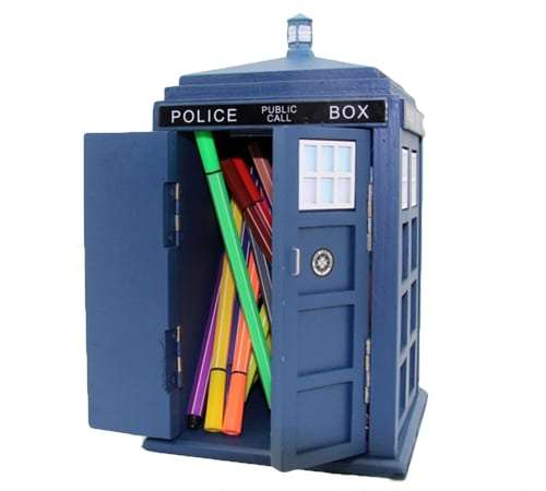 Doctor Who Tardis Desk Tidy