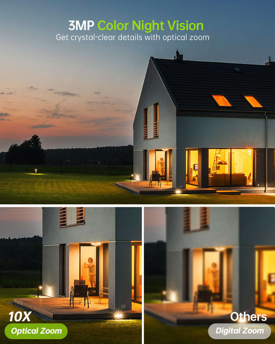 10X ZOOM DUAL LENS 360° PTZ SOLAR PANEL SECURITY CAMERA-PG1 TIEJUS