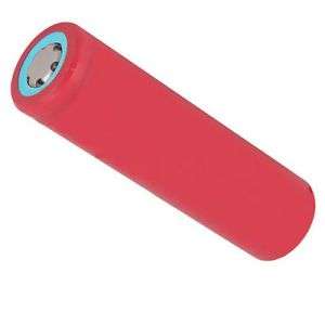 BULK FROM 6 / Rechargeable battery RED 18650 3.7v 2000MAH