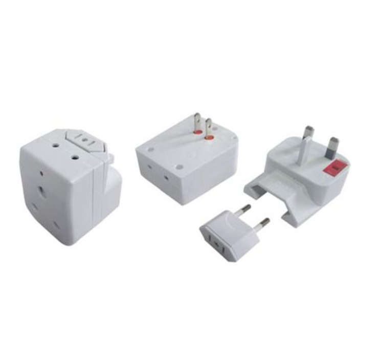 Travel Mate 3Pin SA to International Adaptor T-040