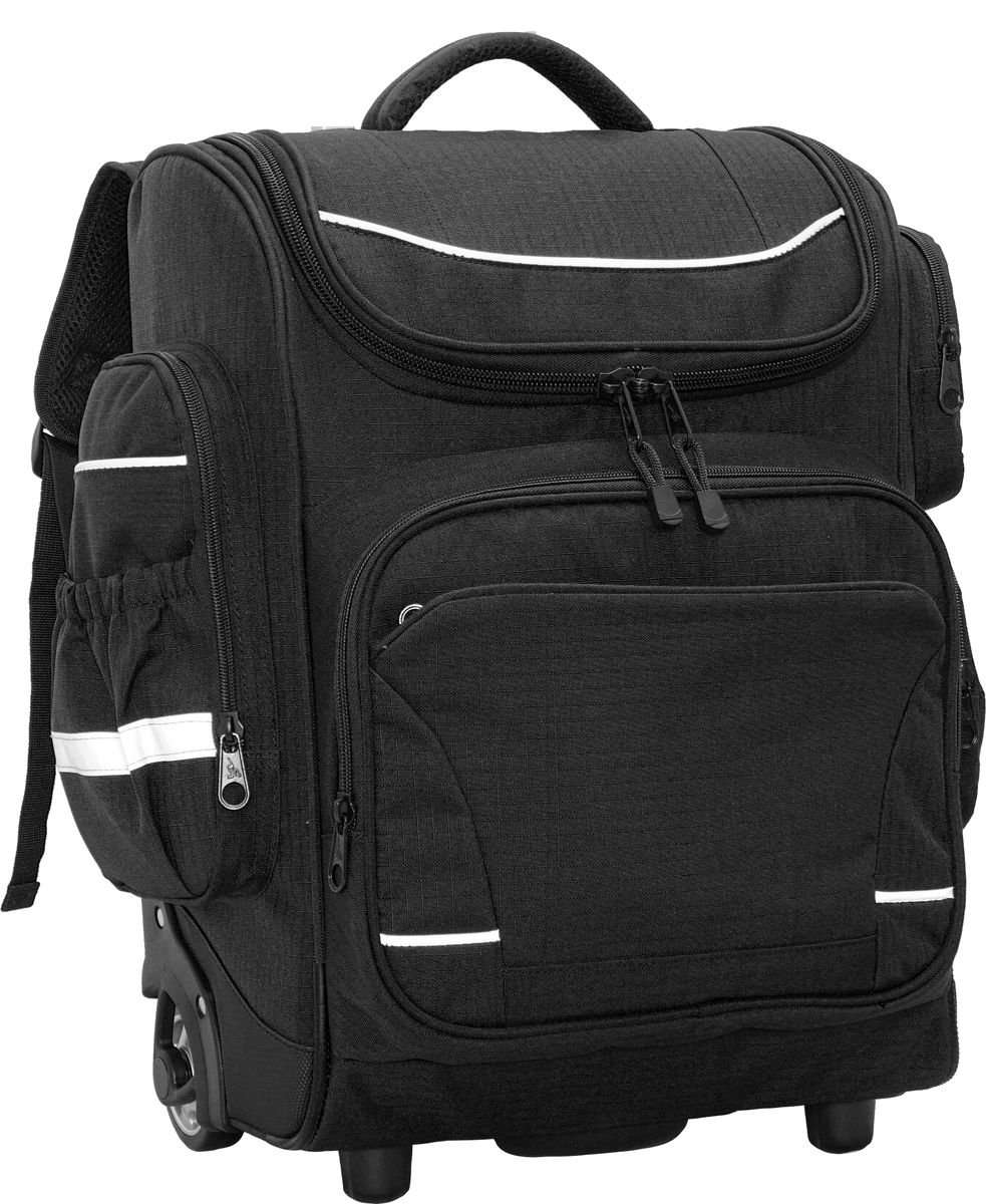 School Mate® XL Trolley Backpack BLACK