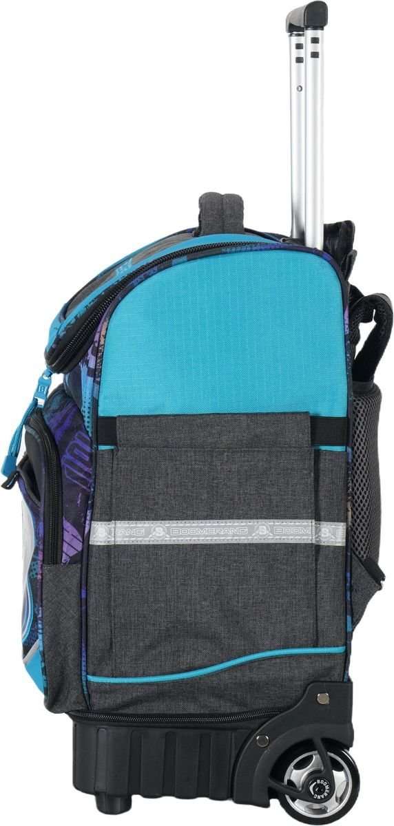 Boomerang Hardbase XL Trolley Backpack Cyan