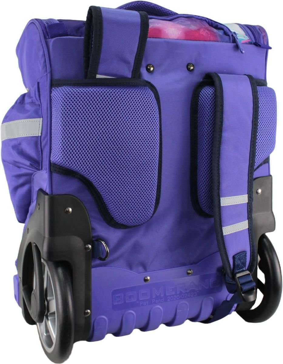 Boomerang Big Wheel XL Hardbase Trolley Backpack Lilac