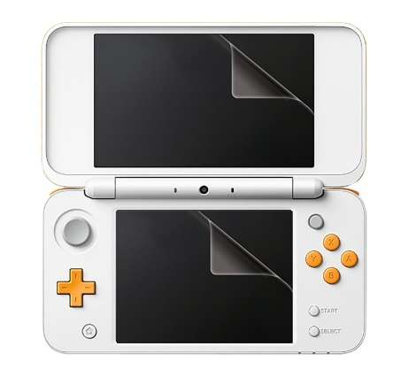 New 2DS XL/LL Hori Anti-Scratch HD Film Skin 0.26mm Tempered Glass Screen Protector