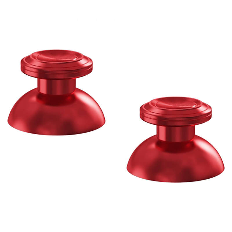 PS5 Dualsense Controller Metal Aluminum ThumbSticks Red