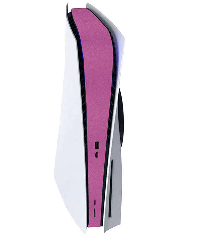 PS5 Decorative Faceplate Skin Matt Pink