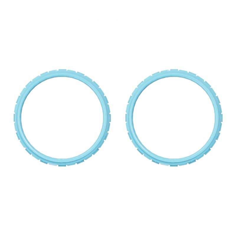 PS5 Dualsense Controller Accent Rings Solid Unpainted Heaven Blue