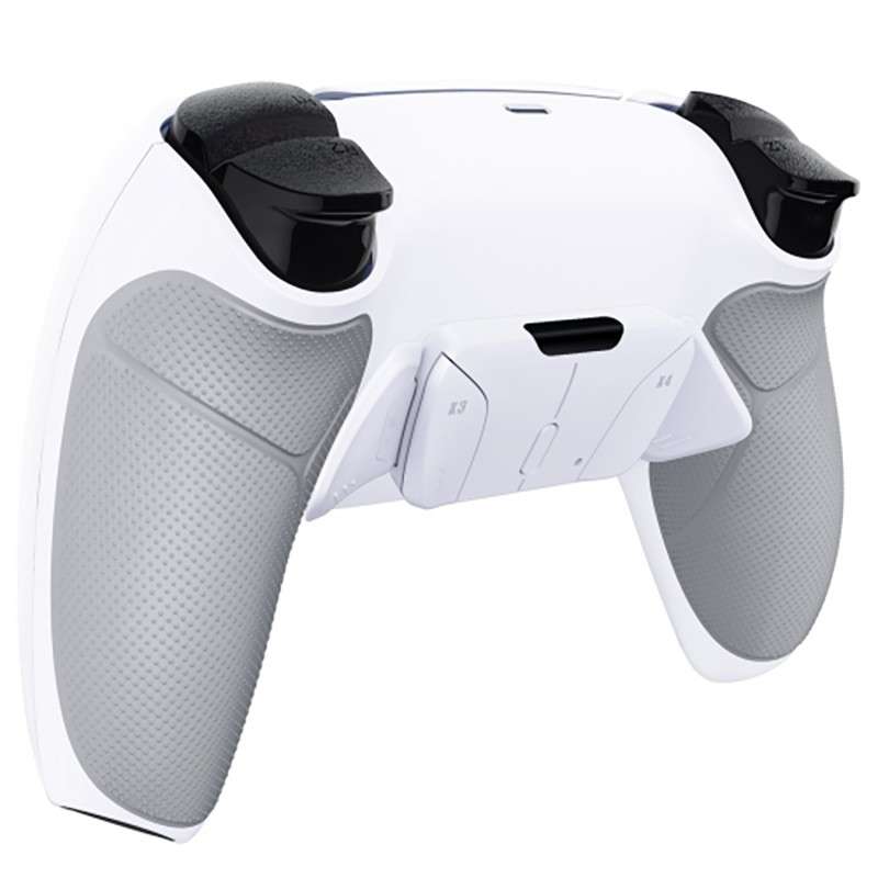 Ps5 Dualsense Controller 4x Back Button Mod Kit Rise4 Rubberized White