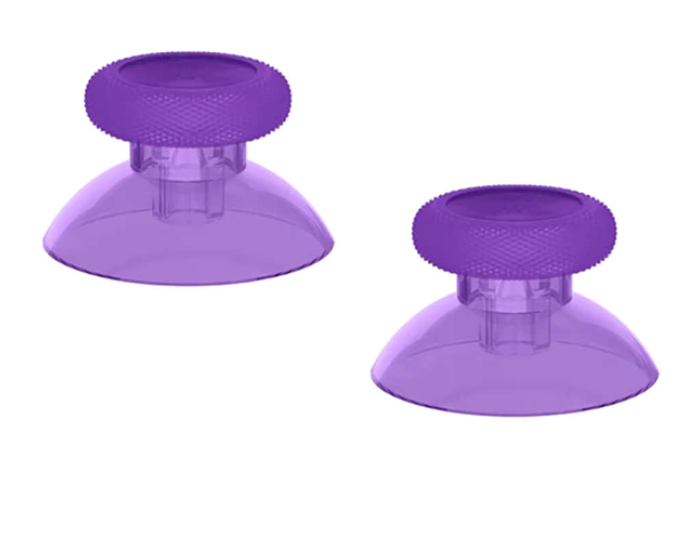 Xbox One / S / Series Replacement Thumbsticks Transparent Purple