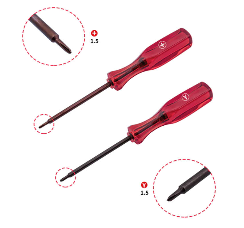 Triwing Screwdriver Set for Gba/Nds/Dsl/Dsi/3ds/3ds xl/Wii/Switch Joycon/Ps4 controller