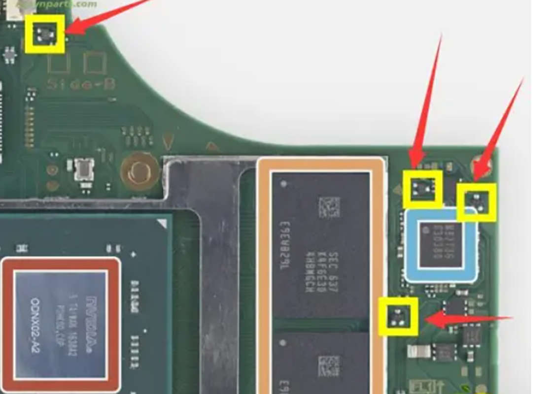 NS Switch Board Component No42 printed transistors Pre-Biased Digital