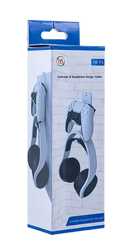 Multiplatform Controller / Headphone Wall Mount Bracket White