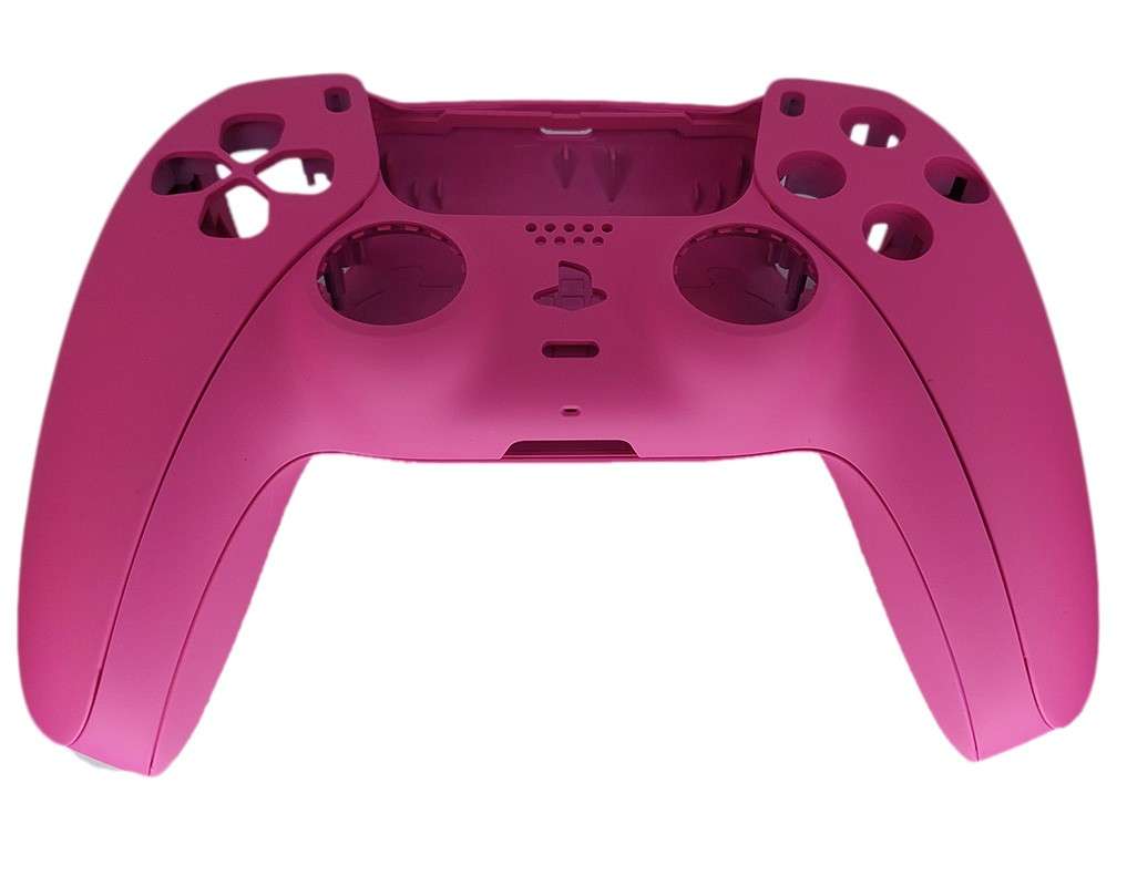 PS5 Dualsense Controller Top and Bottom Shell with Trim Matt Pink