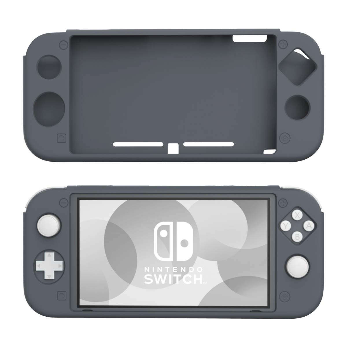Nintendo Switch Lite Protective Anti-Slip Soft Silicone Skin Case Black