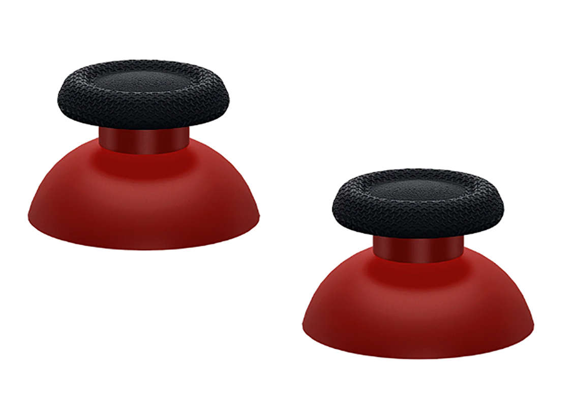 PS5 Dualsense Controller ThumbSticks Carmine Red & Black