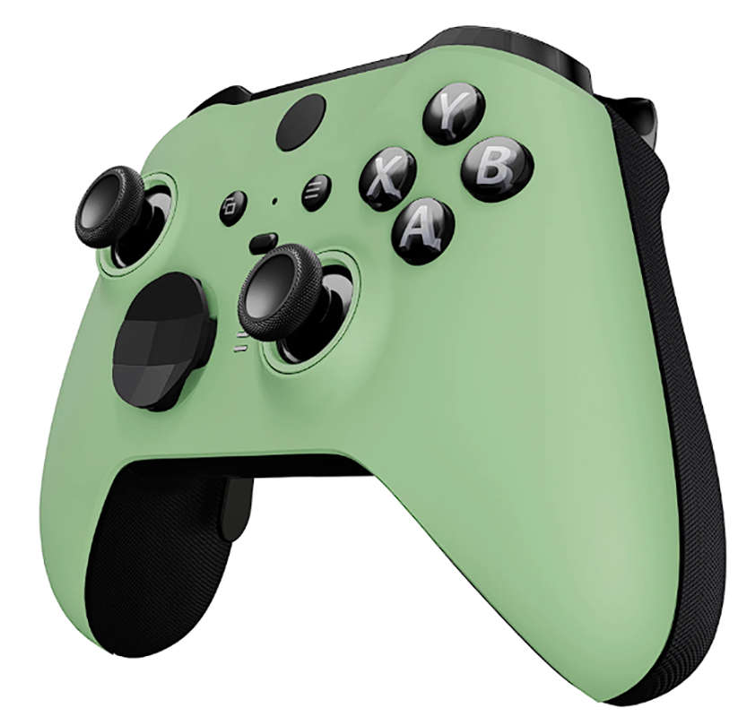 XBOX Elite V2 Controller Front Faceplate Soft Touch Matcha Green