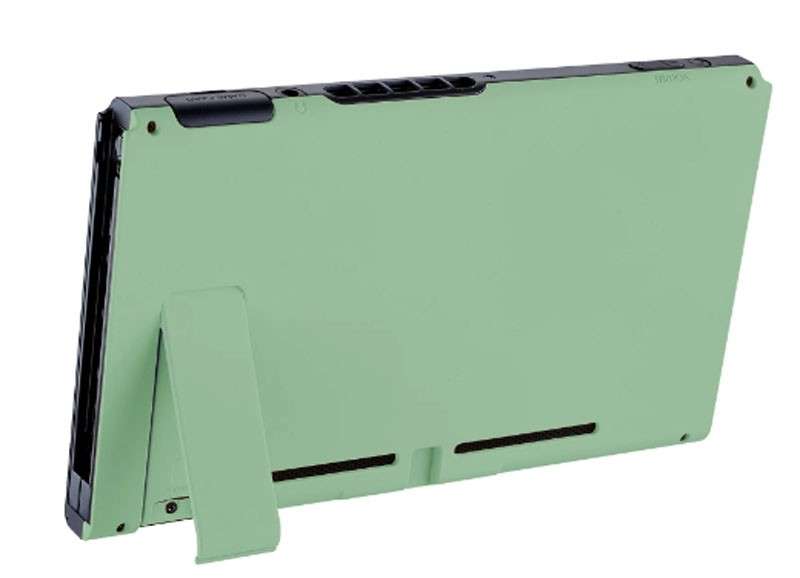 NS Switch Console Backplate With Kickstand Matcha Green