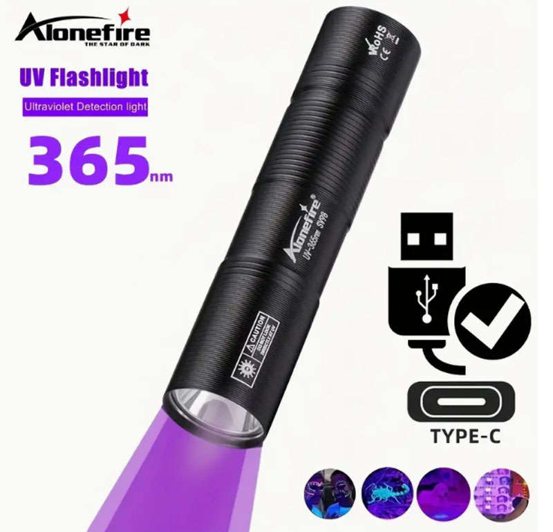 Rechargeable Ultraviolet Curing Lamp PCB Mask UV Curing Lamp 365nm