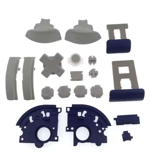 Ns Switch Lite Original Complete ABXY and R L Key Button Accessories Kit  Deep Blue