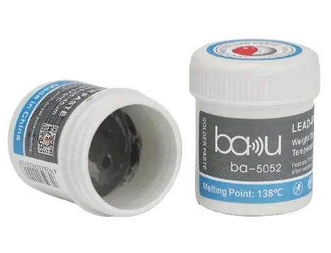 Baku High Performance BGA Solder Paste Low Melting Point 138°C